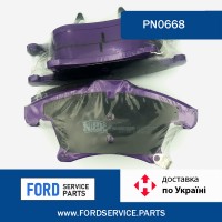 Гальмівні колодки NiBK PN0668