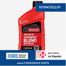 Motorcraft Synthetic Blend 5W-20, 1л Ford